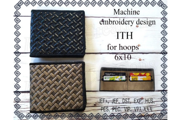 Billfold Embroidery for Boutique Apparel